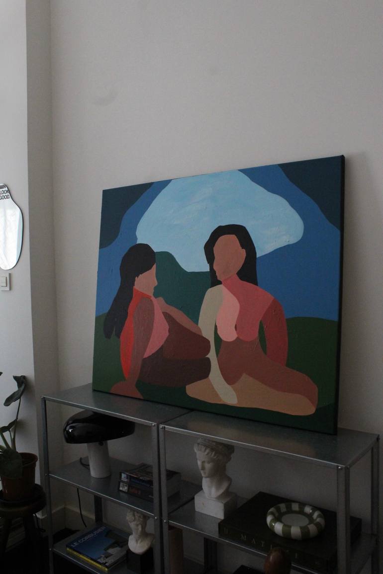 Original Figurative Nude Painting by Beatrice Bodasca