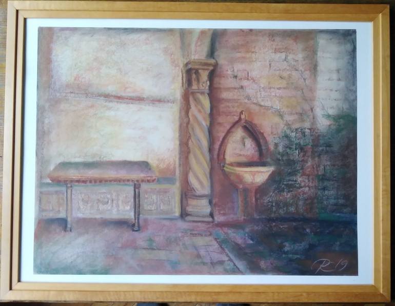 Original Architecture Painting by ROUMIANA SEKOULOVA
