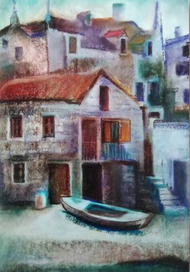 Original Fine Art Architecture Paintings by ROUMIANA SEKOULOVA