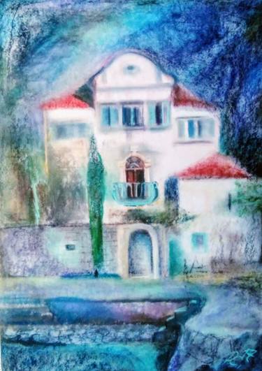 Original Fine Art Architecture Paintings by ROUMIANA SEKOULOVA