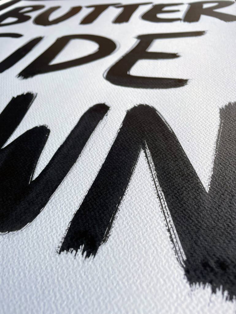 Original Typography Painting by Matt Eley