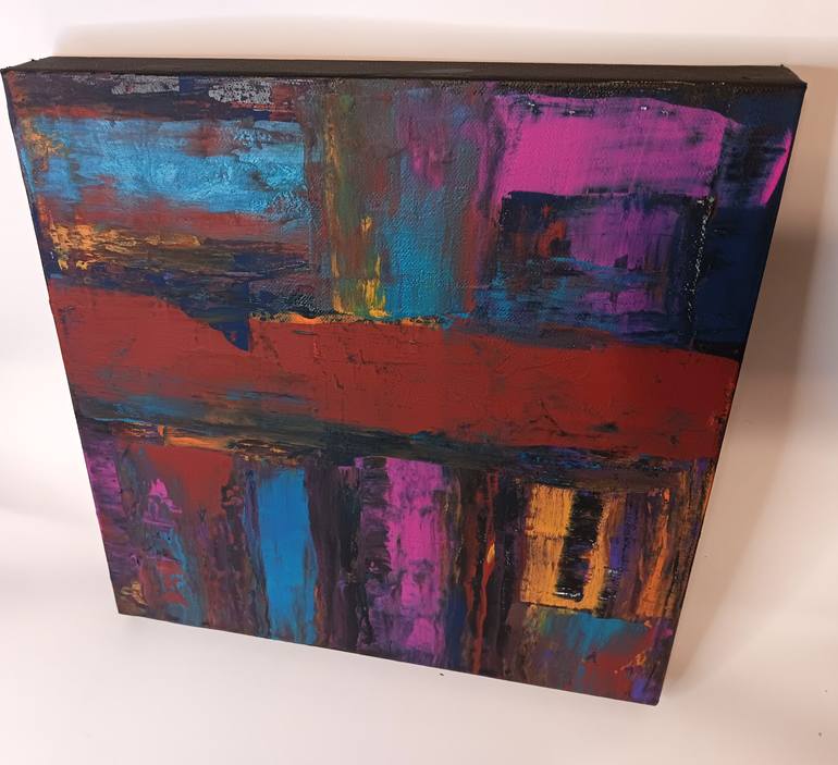 Original Abstract Painting by Charles Reyna