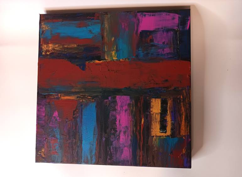 Original Abstract Painting by Charles Reyna