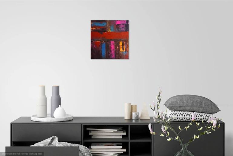 Original Abstract Painting by Charles Reyna