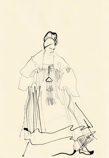 Woman in hanbok nr.7 thumb