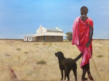 Original Realism Rural Life Paintings by Stef Terblanche