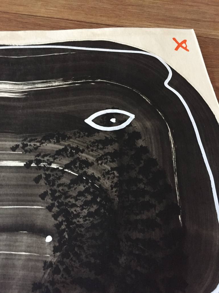 Original Abstract Drawing by Maksym Skvortsov