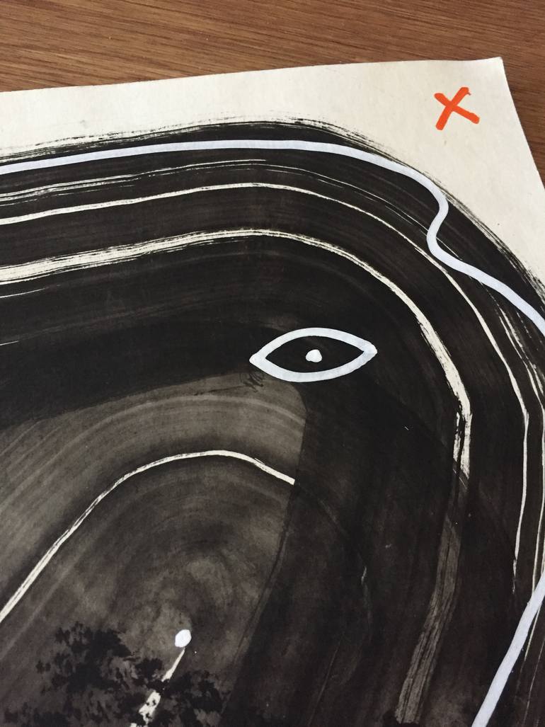 Original Abstract Drawing by Maksym Skvortsov