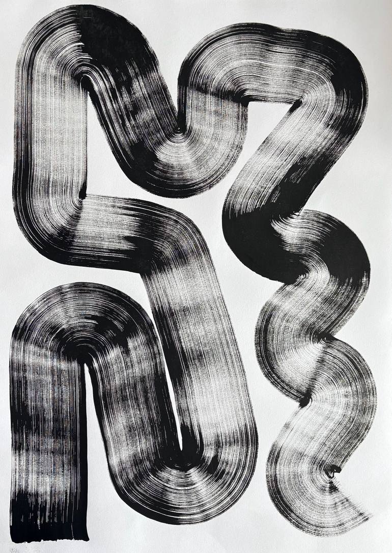 Print of Abstract Paintings by Maksym Skvortsov