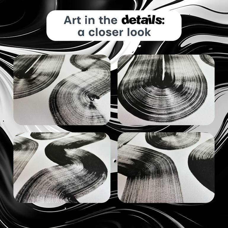 Original Abstract Drawing by Maksym Skvortsov