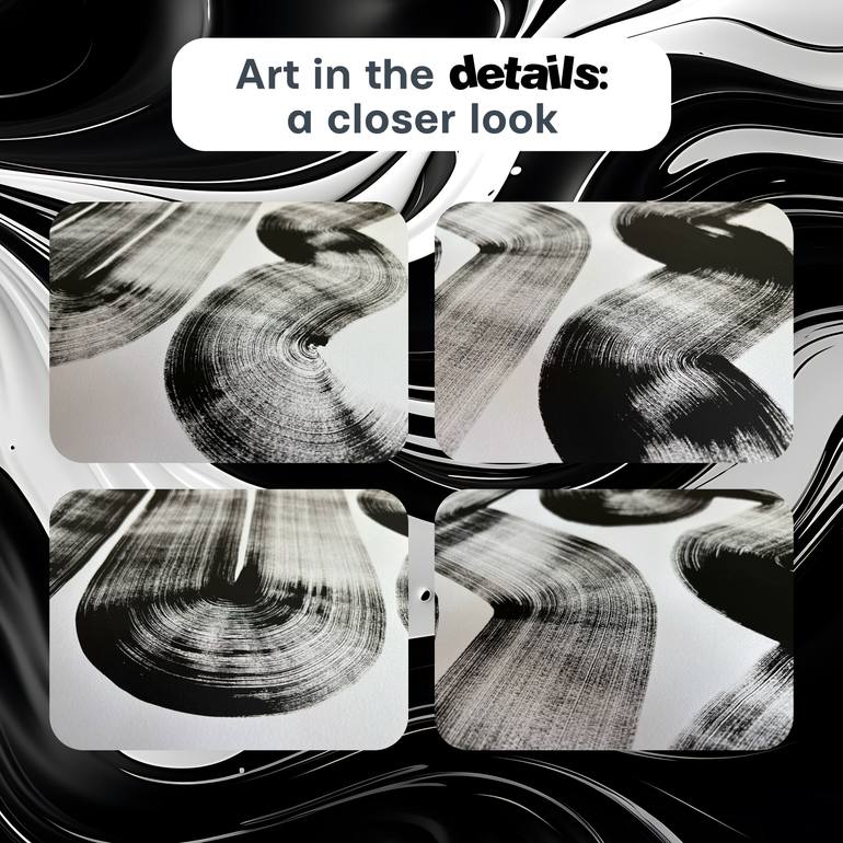 Original Abstract Drawing by Maksym Skvortsov