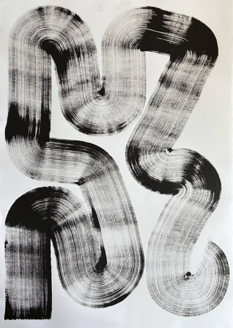 Print of Abstract Paintings by Maksym Skvortsov