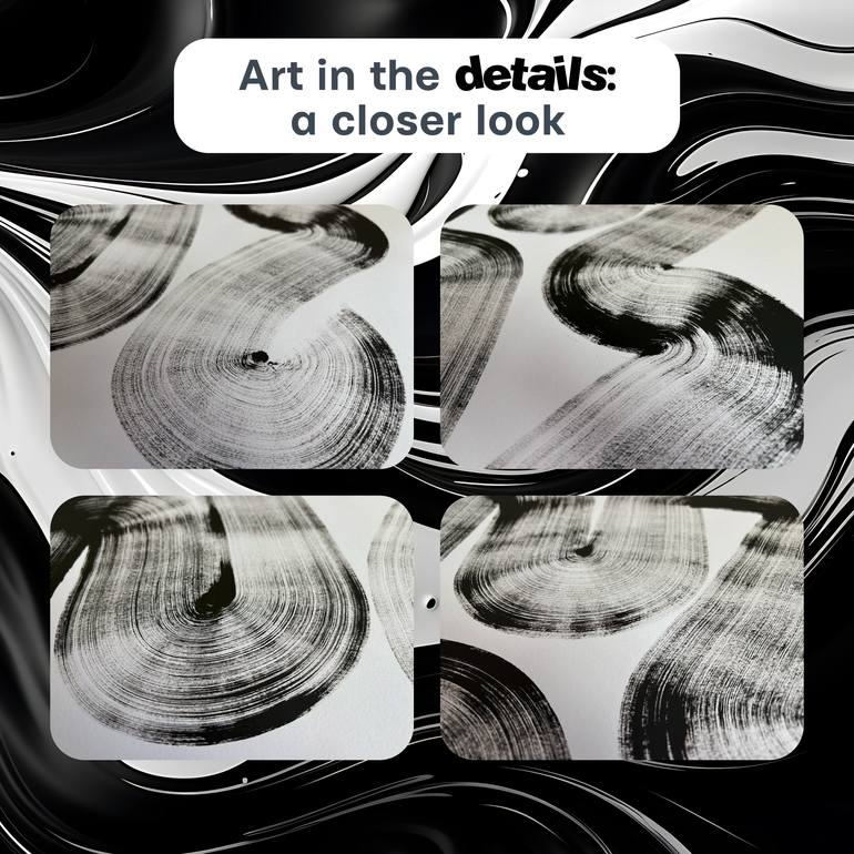 Original Abstract Drawing by Maksym Skvortsov