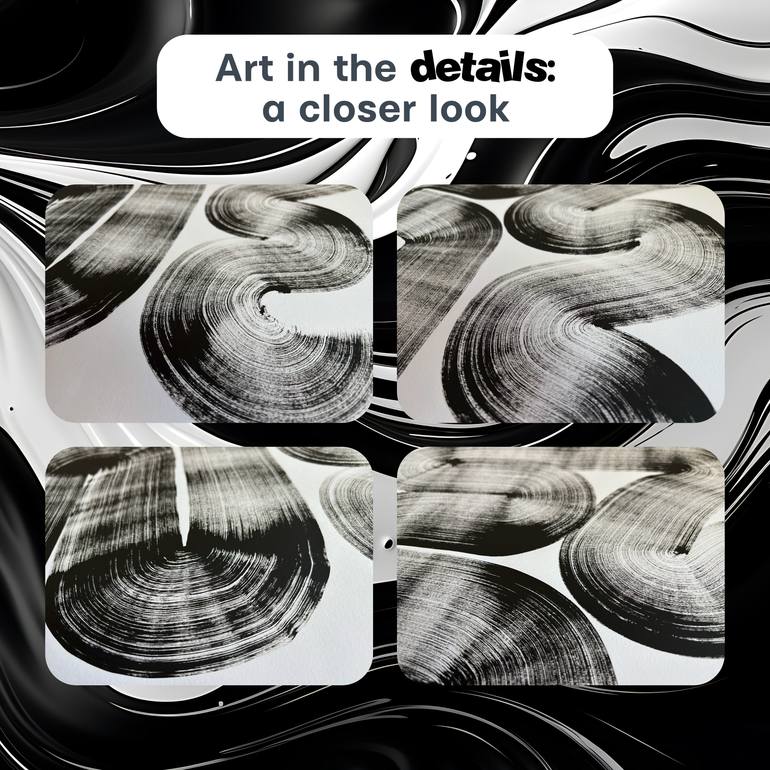 Original Abstract Drawing by Maksym Skvortsov