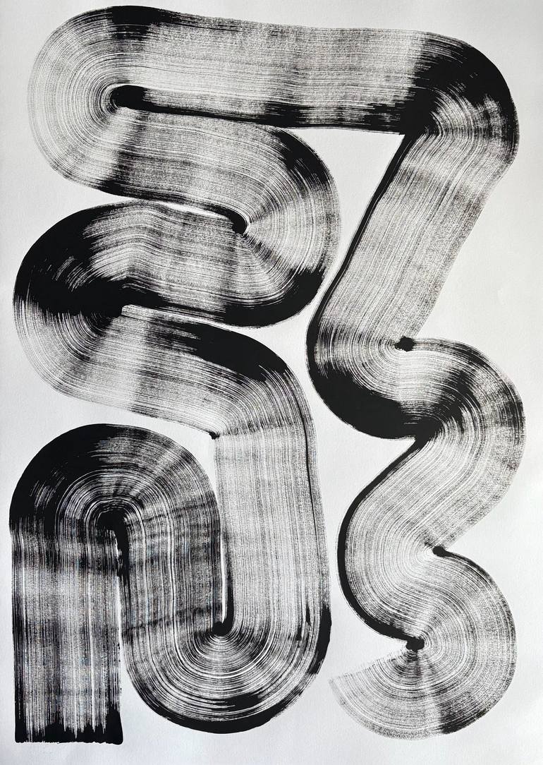 Print of Abstract Paintings by Maksym Skvortsov