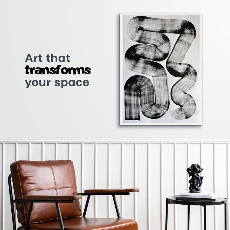 Original Abstract Drawing by Maksym Skvortsov