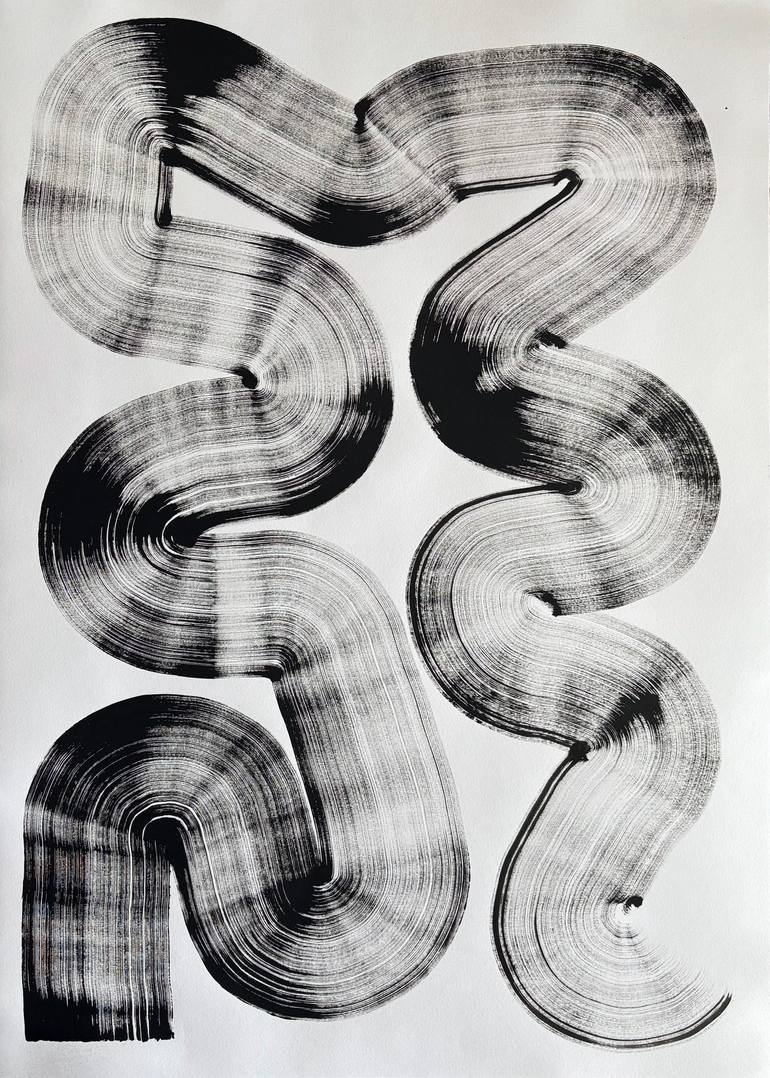 Print of Abstract Paintings by Maksym Skvortsov