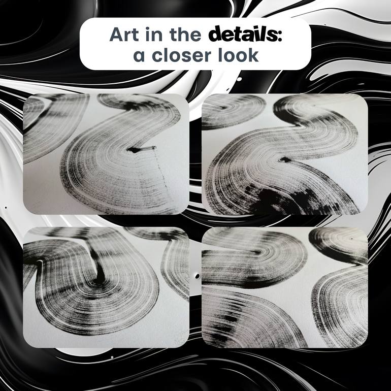 Original Abstract Drawing by Maksym Skvortsov