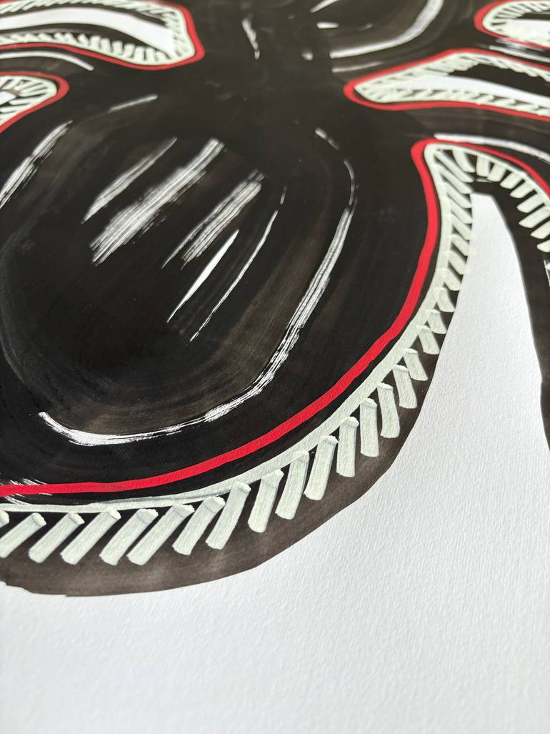 Original Abstract Drawing by Maksym Skvortsov