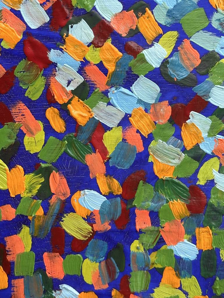 Original Abstract Patterns Painting by Debra Weier