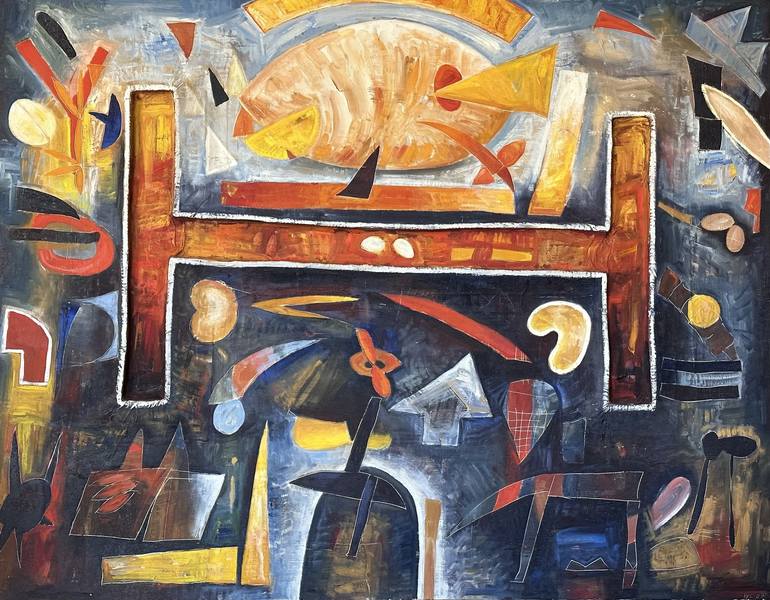 Original Contemporary Abstract Paintings by Debra Weier