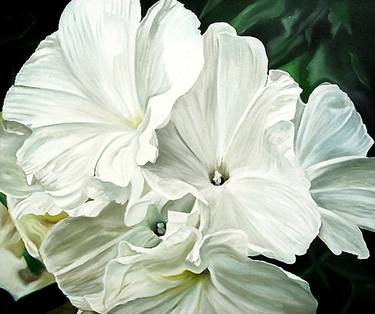 Print of Realism Floral Paintings by James Knowles