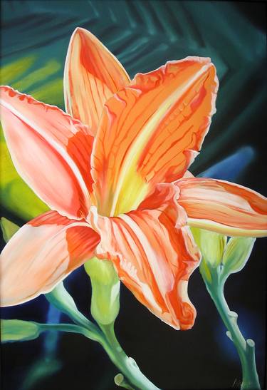 Original Realism Floral Paintings by James Knowles