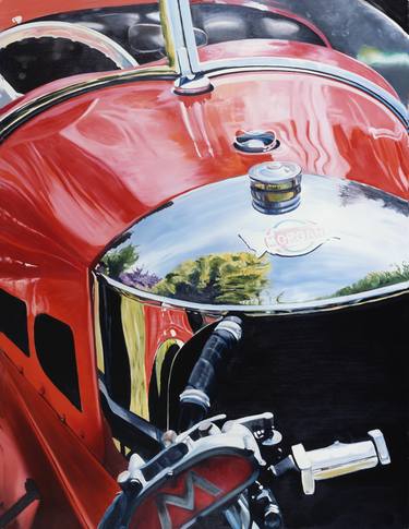 Print of Car Paintings by James Knowles