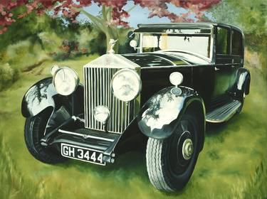 Original Car Paintings by James Knowles