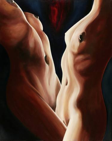 Original Realism Nude Paintings by James Knowles