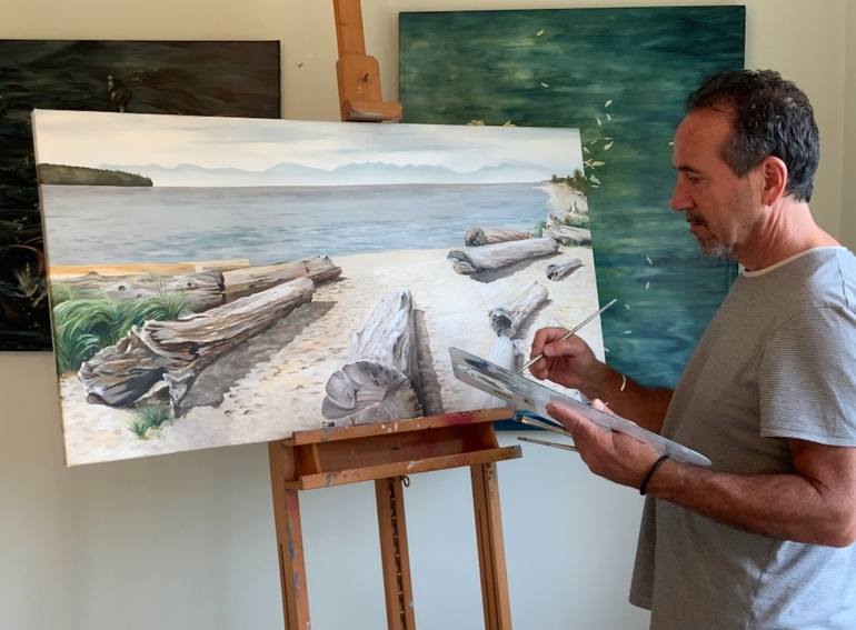 Original Realism Seascape Painting by James Knowles