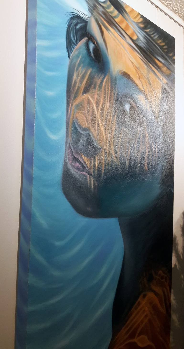 Original Impressionism Nude Painting by Robin White