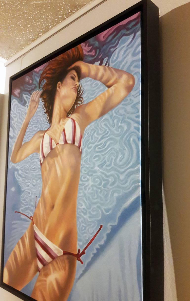 Original Figurative Water Painting by Robin White