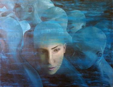 Original Figurative Fantasy Paintings by Robin White