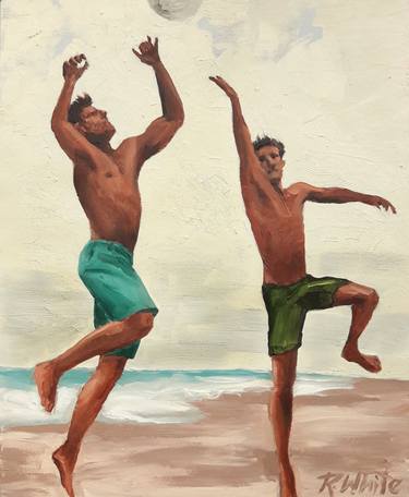Print of Figurative Sports Paintings by Robin White