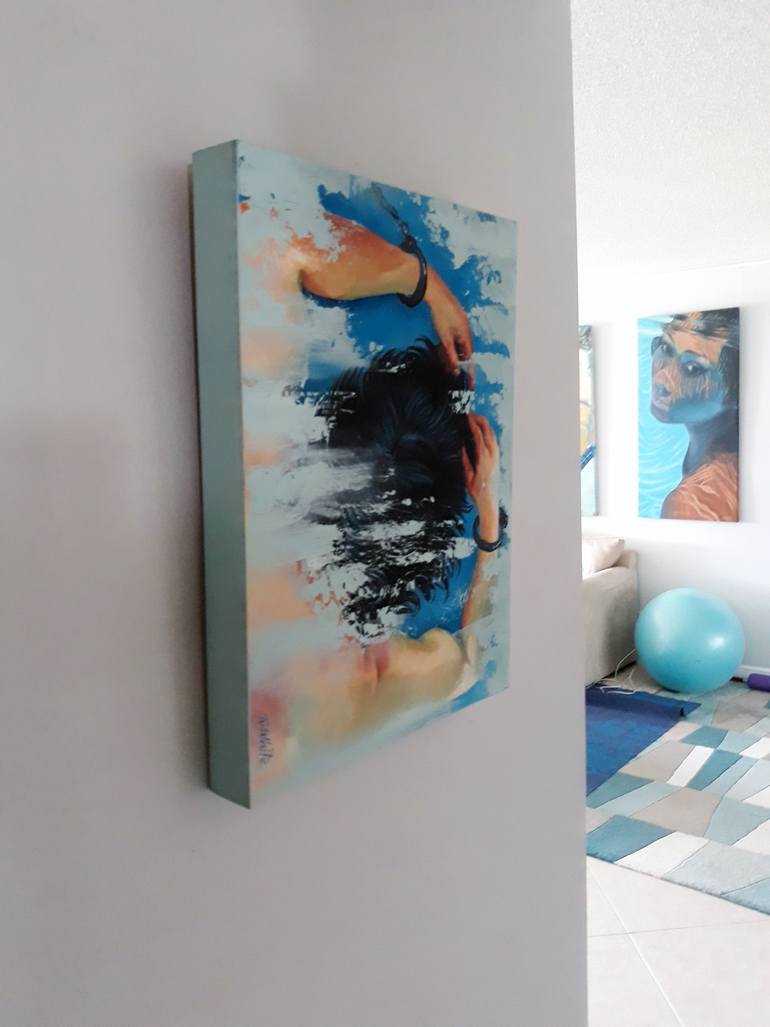 Original Figurative Erotic Painting by Robin White