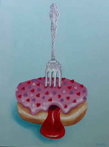 Original Food Paintings by Robin White