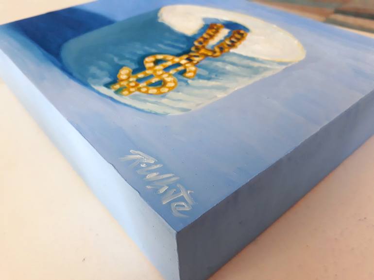 Original Documentary Pop Culture/Celebrity Painting by Robin White