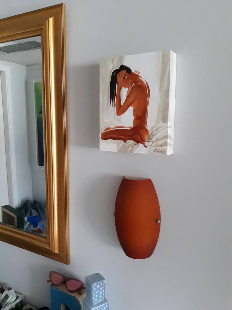Original Figurative Women Painting by Robin White