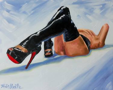 Print of Erotic Paintings by Robin White