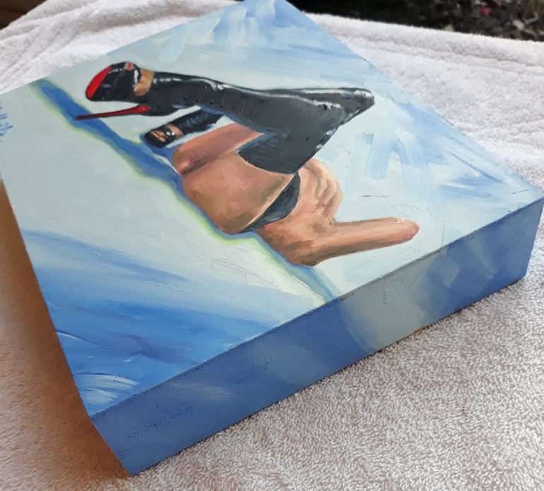 Original Erotic Painting by Robin White