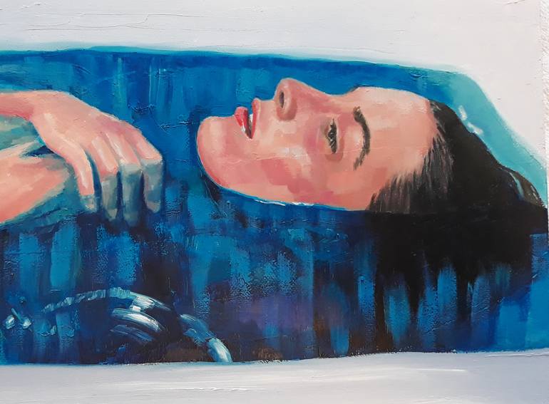 Original Figurative Women Painting by Robin White