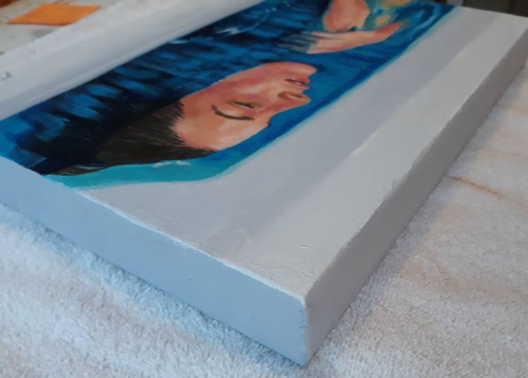 Original Figurative Women Painting by Robin White