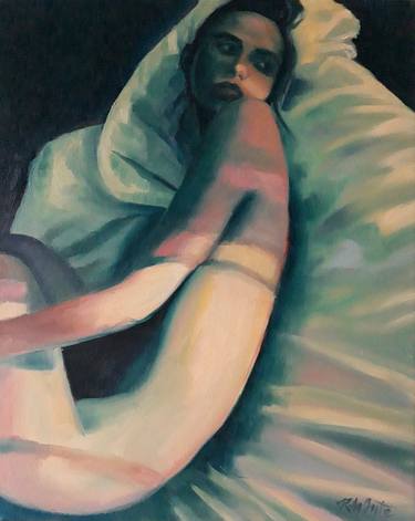 Original Figurative Nude Paintings by Robin White