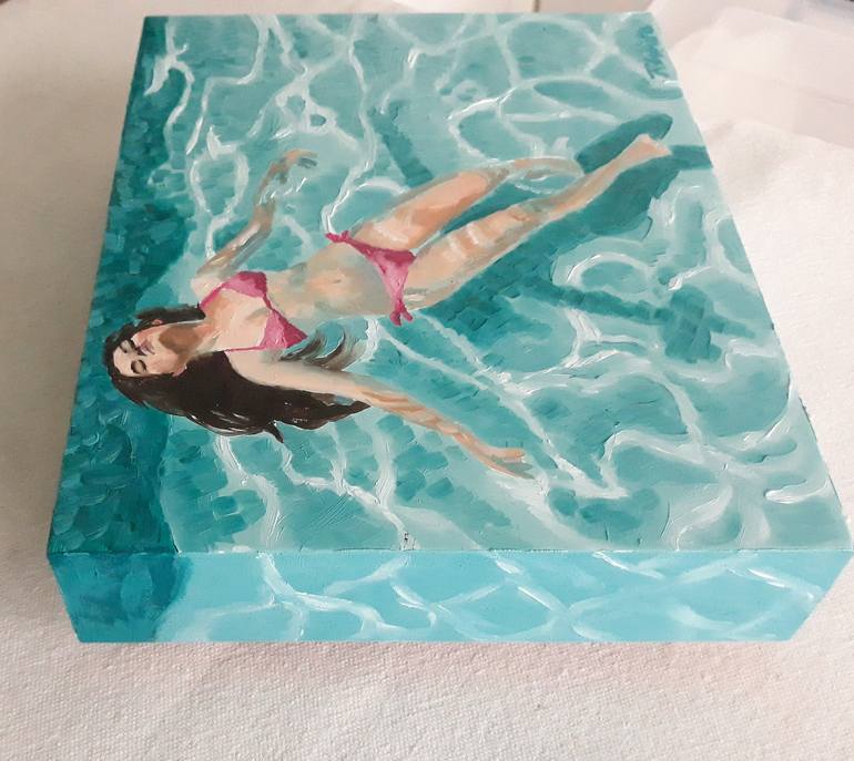 Original Figurative Water Painting by Robin White