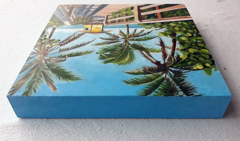 Original Beach Painting by Robin White