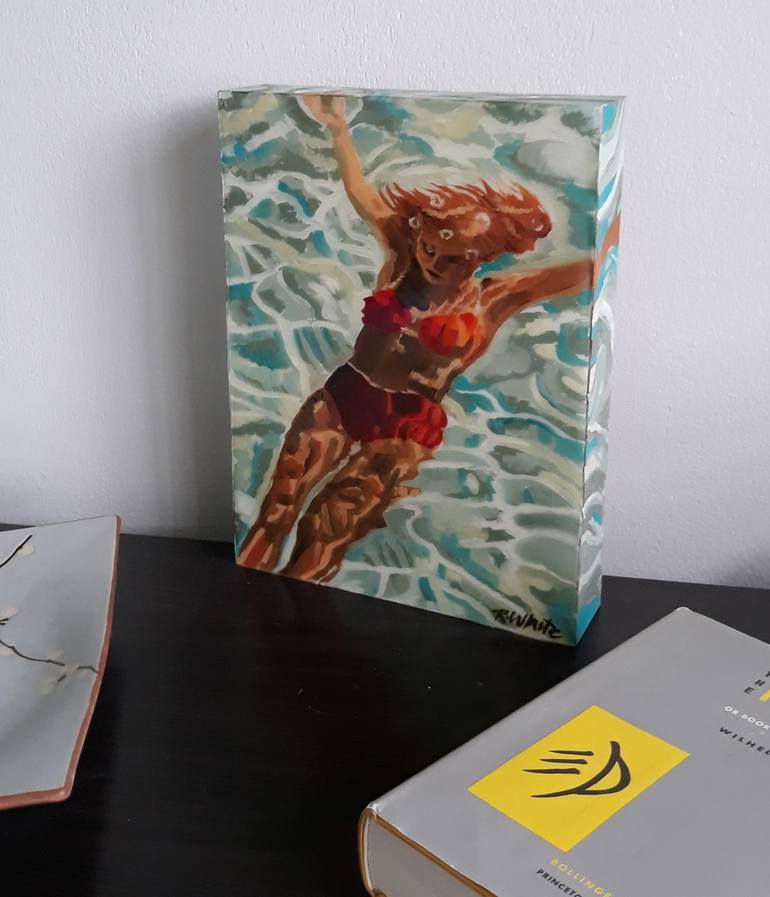 Original Impressionism Water Painting by Robin White