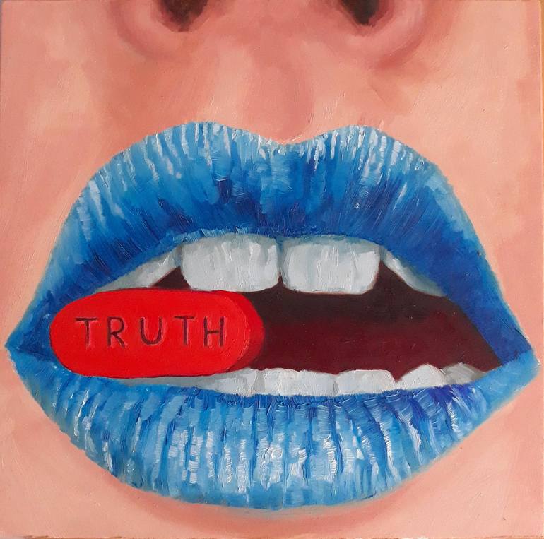 A Hard Pill To Swallow Painting by Robin White Saatchi Art