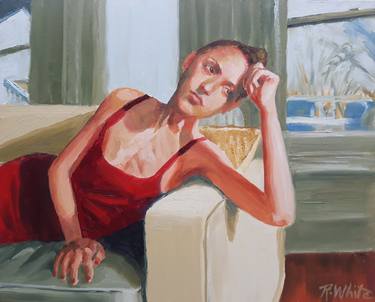 Original Figurative Women Paintings by Robin White