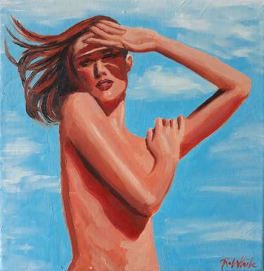 Original Expressionism Women Paintings by Robin White